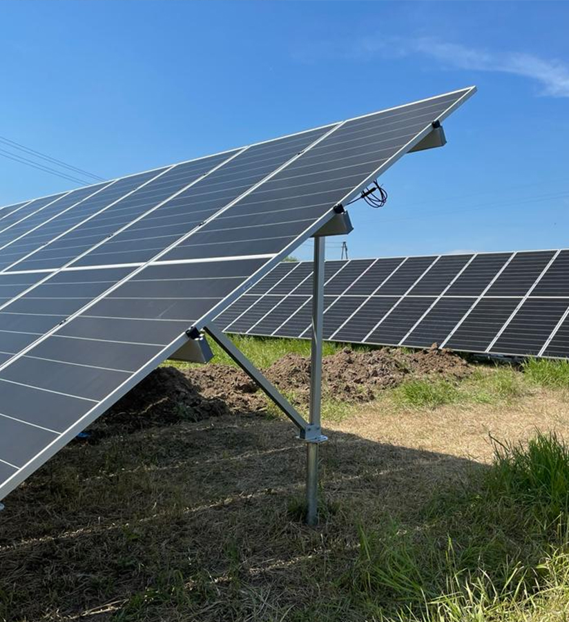 50-kW-Schindelmodul-Solaranlage in Polen