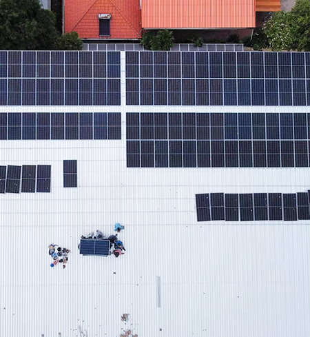300 kW netzgebundenes Solarsystem in Thailand