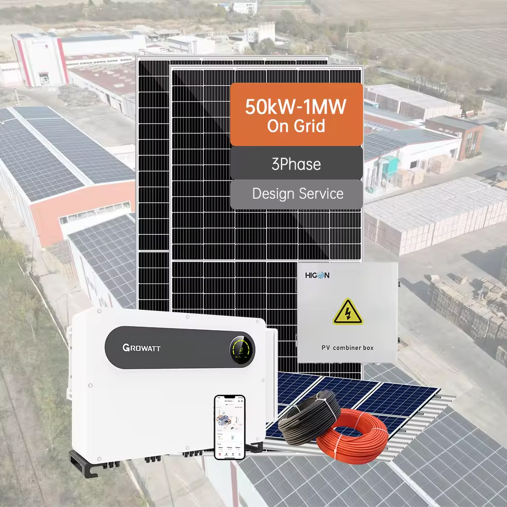 Higon 1 MW 2 MW 3 MW Grid Tie Utility PV Solution Solarpark